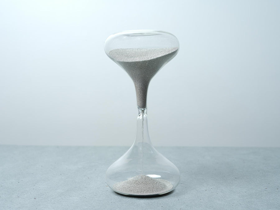 Sand Hourglass Silver - 3 minute