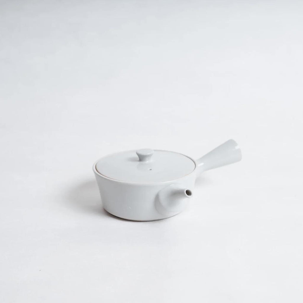 Nankei Flat Bottom Kyusu - Aoneri