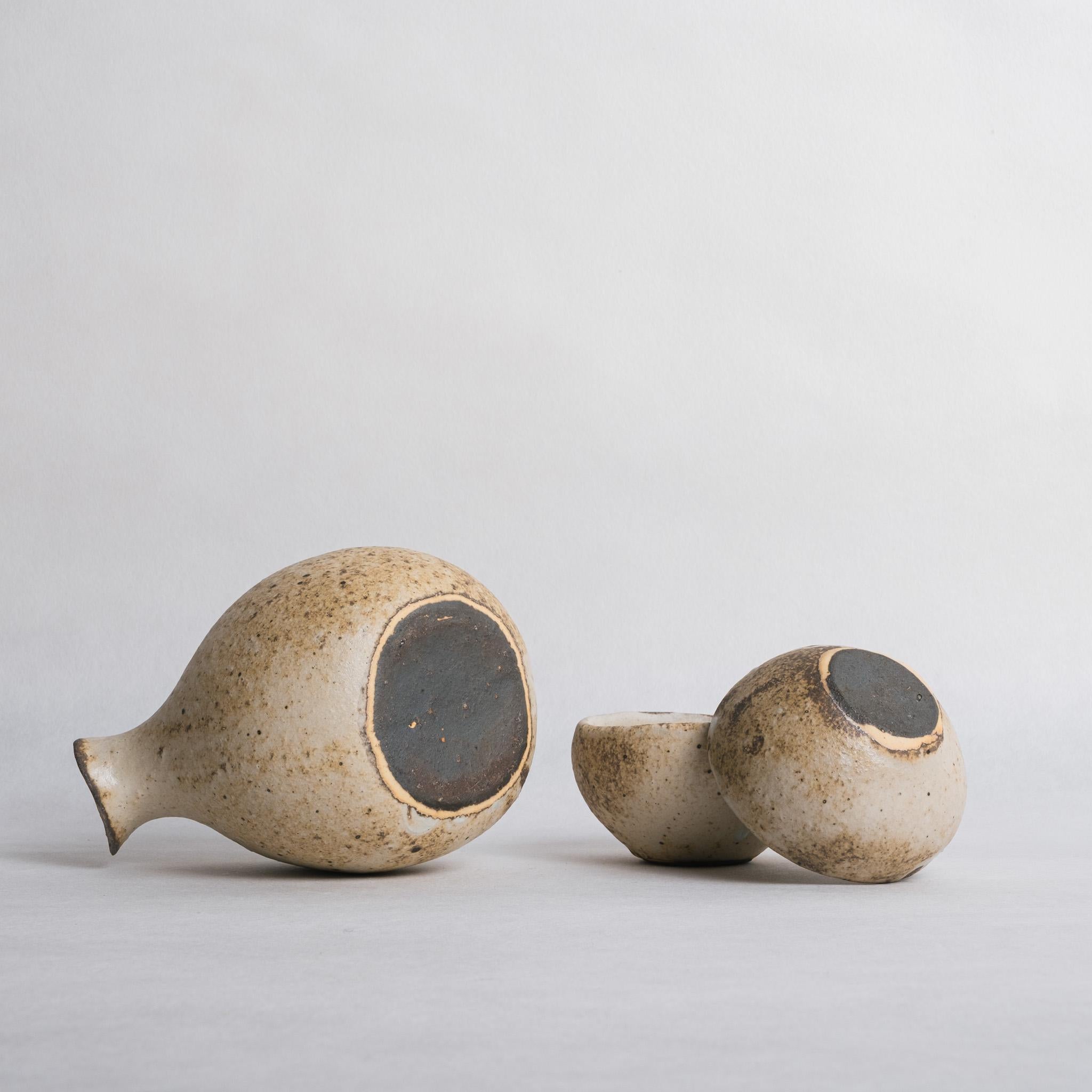 White Katakuchi and Cups - Naoko Murakami – Kettl