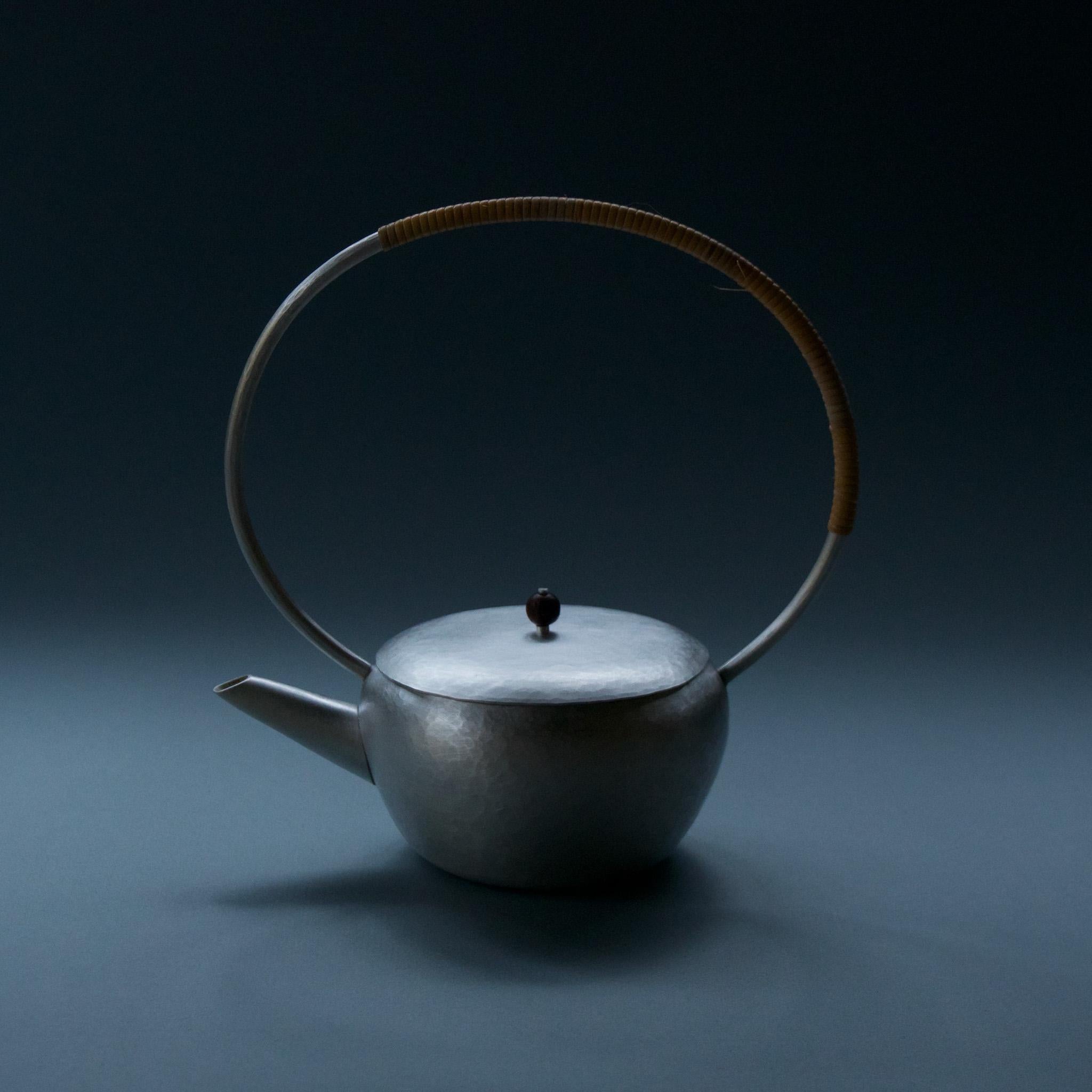Silver Plated Copper Teapot #7 - Yumi Nakamura (pre-order)