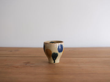 Sansai Drop Glaze Yunomi