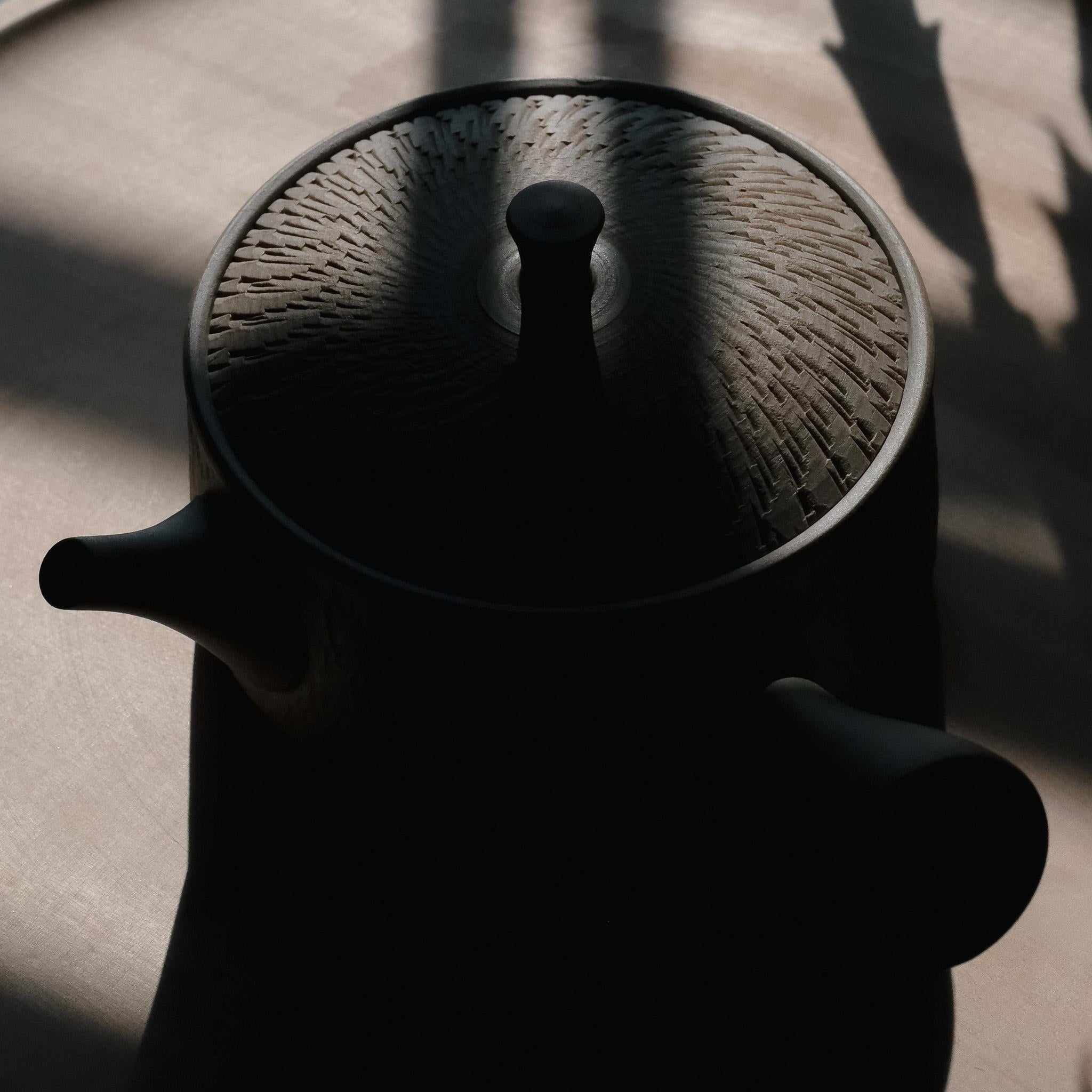 Gyokko Flat Bottom Kyusu Light