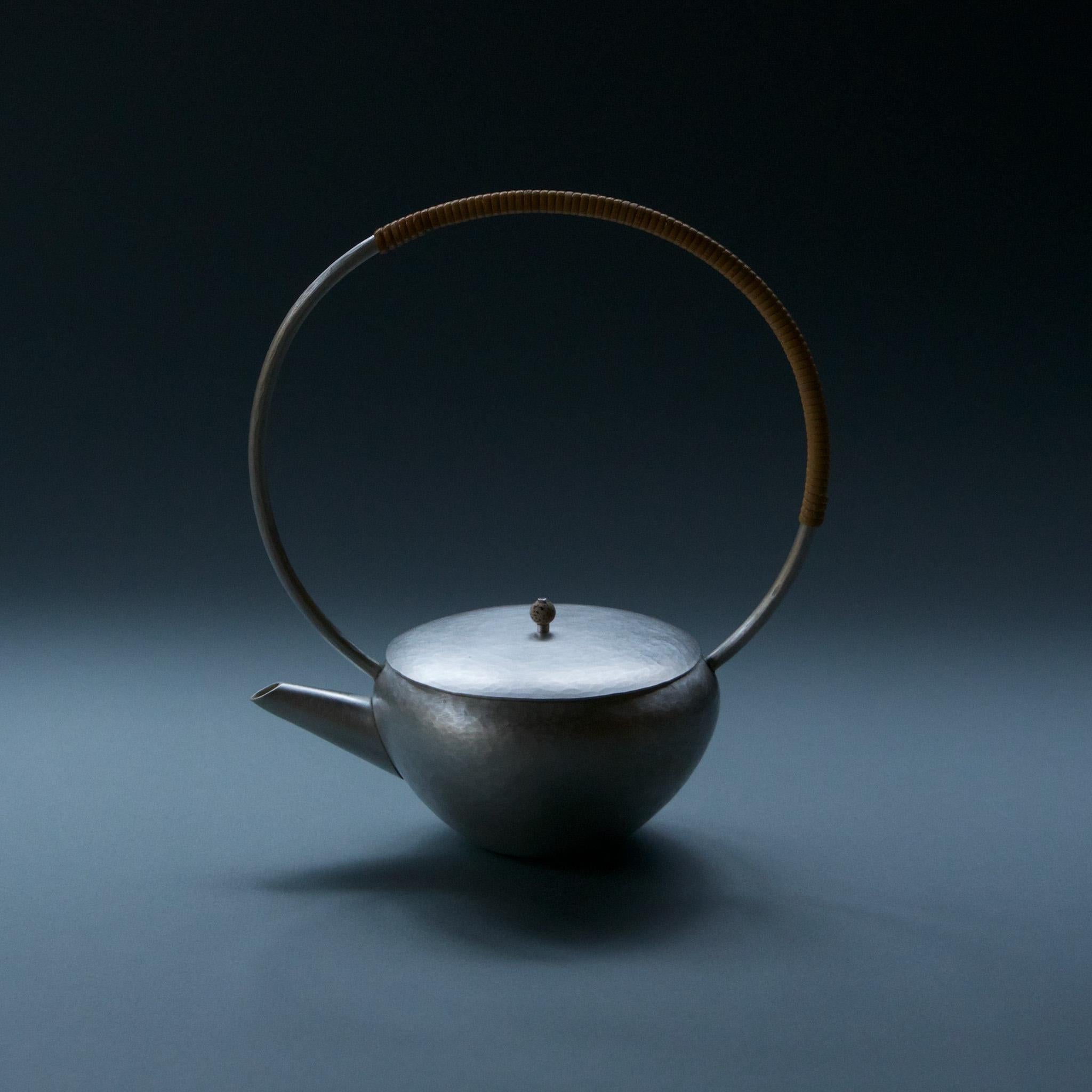 Silver Plated Copper Teapot #2 - Yumi Nakamura (pre-order)