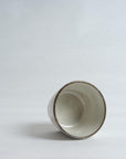 Ivory Glaze Choko - Large