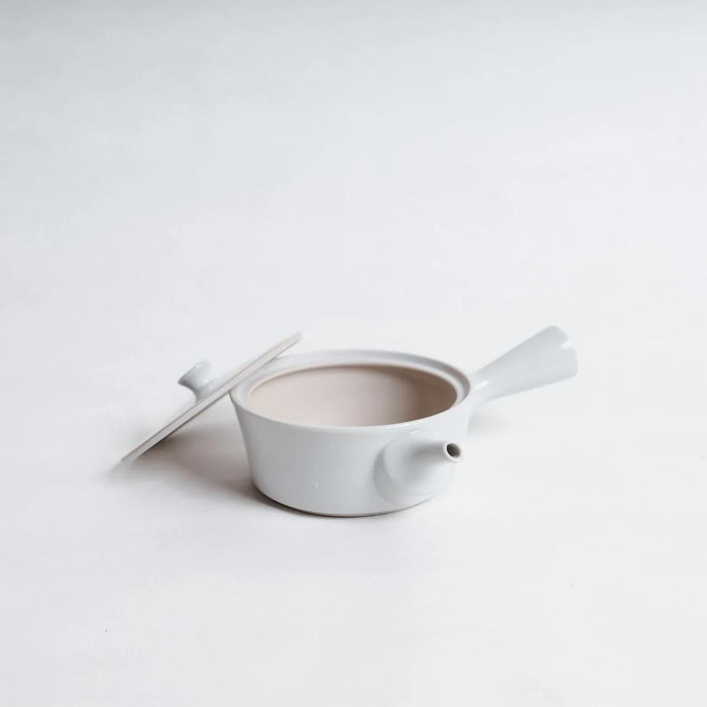 Nankei Flat Bottom Kyusu - Aoneri