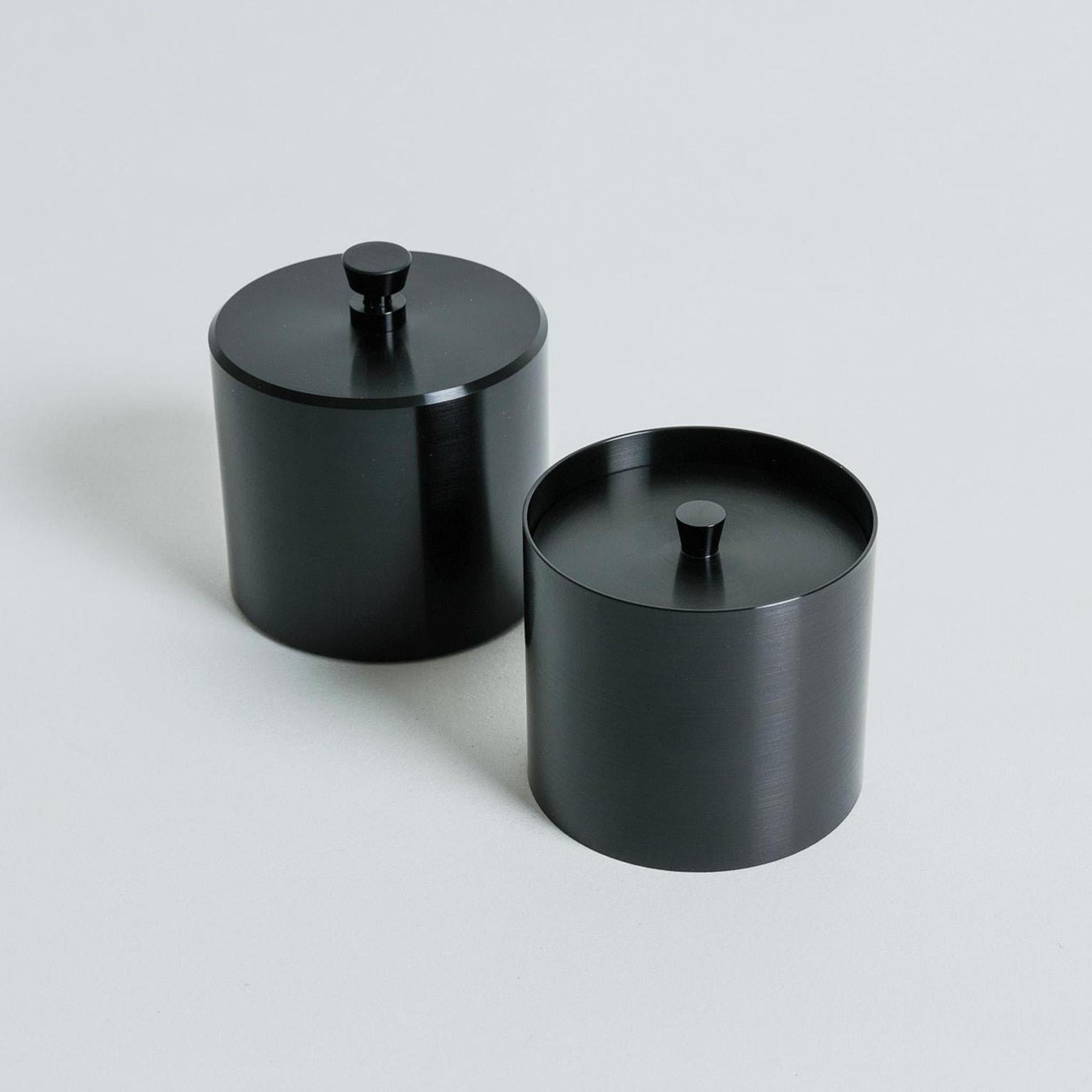 TEA@　0527 Precision 60g Black Vacuum Tea Caddy – Kettl