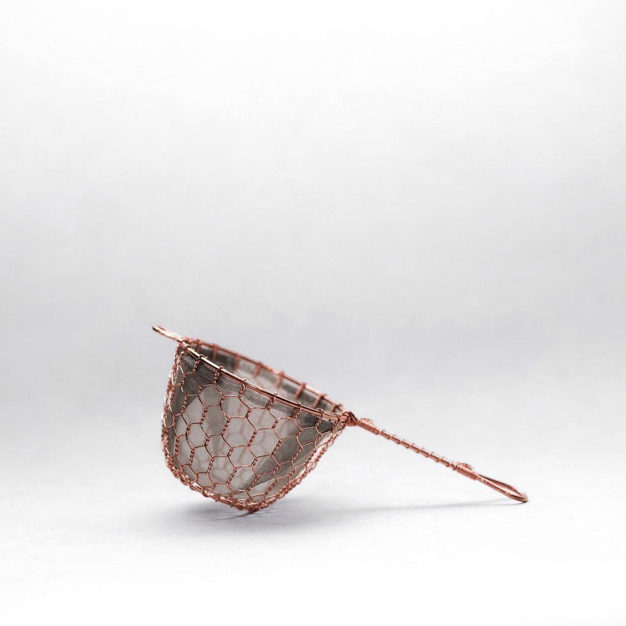 Kanaami Tsuji Tea Strainer (Large, Copper)