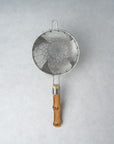 Kanaami Tsuji Tea Strainer - Stainless Steel with Bamboo Handle