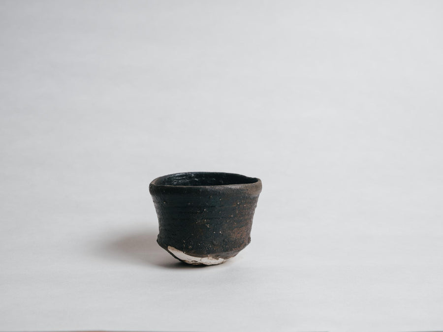 Yoshiyuki Shimizu Okinawa Black Clay Chawan