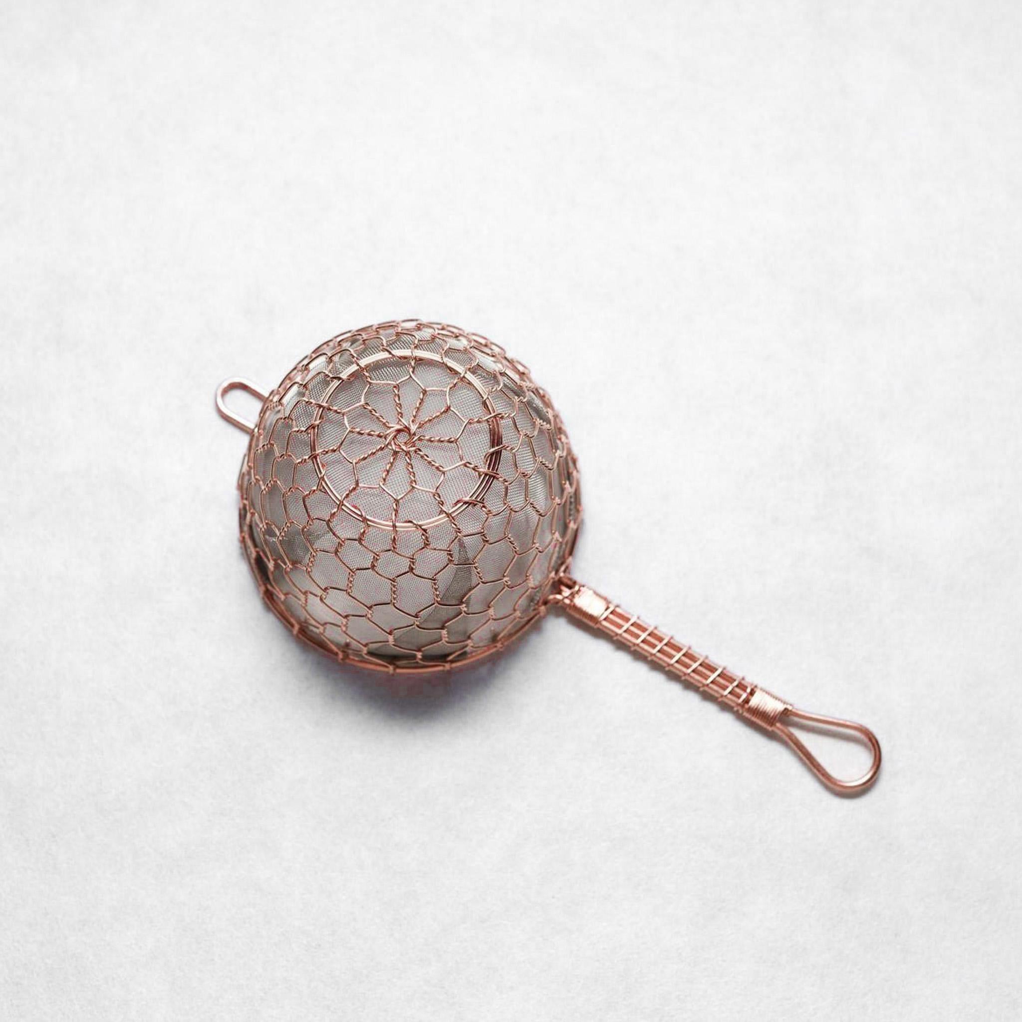 Kanaami Tsuji Tea Strainer (Small, Copper)