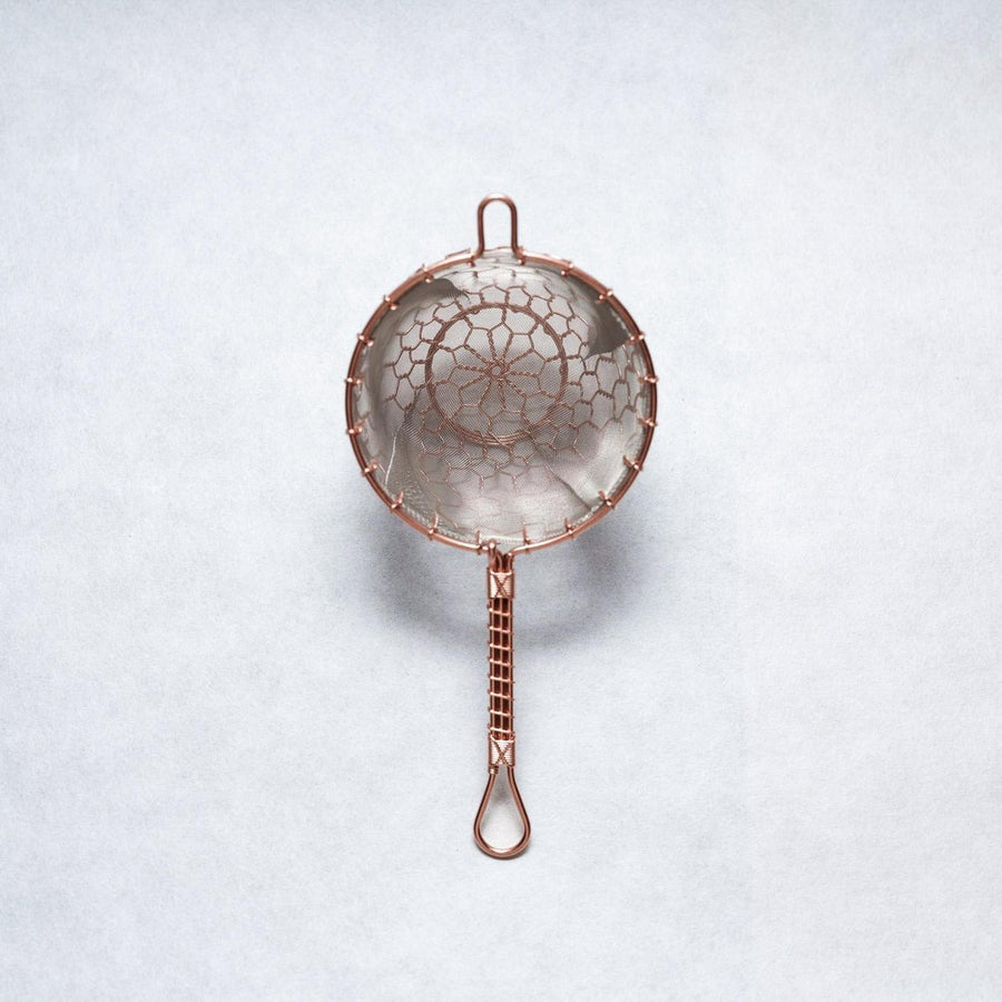 Kanaami Tsuji Tea Strainer (Large, Copper)