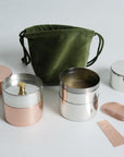 Kaikado 40g Travel Sencha and Matcha Sifting Kit