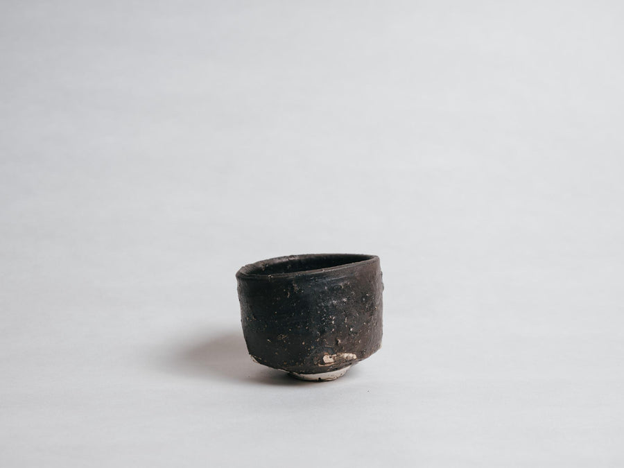 Yoshiyuki Shimizu Okinawa Black Clay Chawan