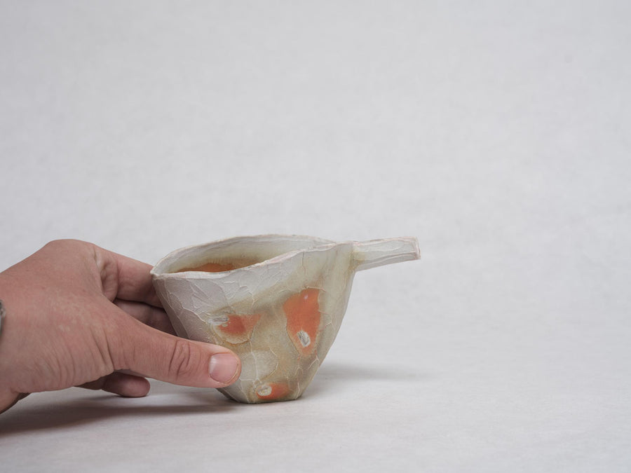 Katakuchi tea / sake pitcher #2 (left handed)